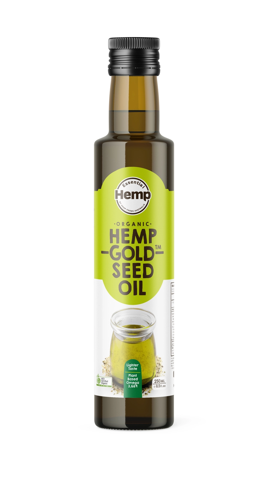 Organic Hemp Gold Seed Oil 250ml